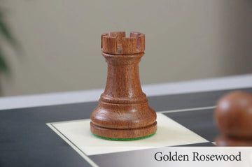 American Staunton Series Chess Pieces - 3.75