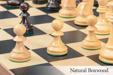 The Reykjavik II Series Chess Pieces - 3.75