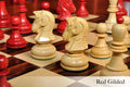 The Dubrovnik Series Gilded Chess Pieces - 3.75