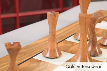 The Moderne Series Chess Pieces - 3.75