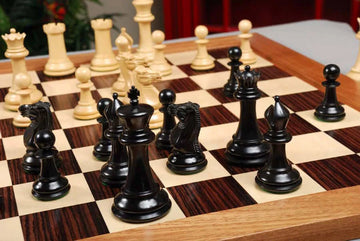 CLEARANCE - The Morphy Series Luxury Chess Pieces - 4.4