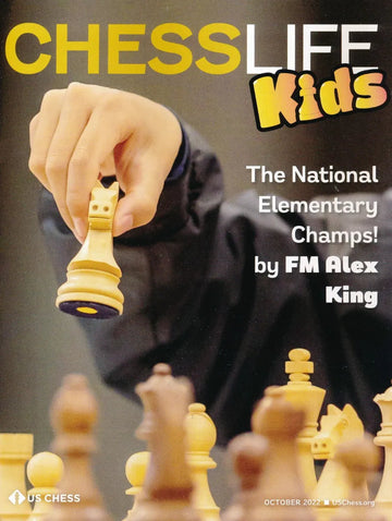 CLEARANCE - Chess Life for Kids Magazine - October 2022 Issue