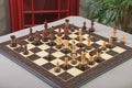 The Burnt Golden Rosewood Dubrovnik Series Chess Pieces - 3.75