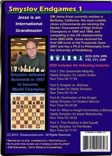 E-DVD Smyslov Endgames - PART 1 - Chess Lecture - Volume 48
