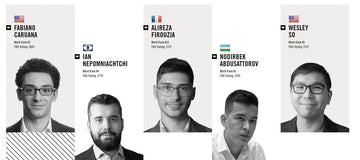 The 2024 Sinquefield Cup Player's Edition Series Chess Pieces