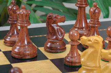 The Fischer Spassky Series Commemorative Chess Pieces - 3.75