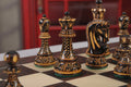 The Burnt Zagreb '59 Series Chess Pieces - 3.875