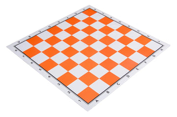 Orange - Full Color Thin Mousepad Chess Board