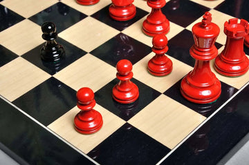 The Grandmaster Regal Series Chess Set, Box, & Board Combination