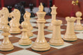 The Leicester Series Chess Set, Box, & Board Combination