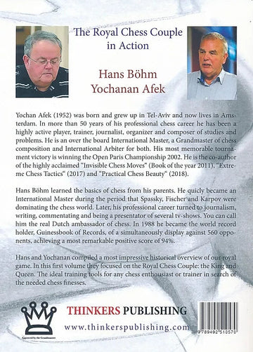 CLEARANCE - The Royal Chess Couple in Action