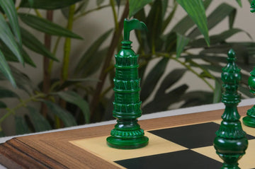 The Vizagapatam Luxury Bone Chess Pieces - 6.1