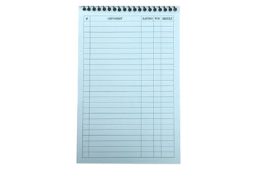 ChessKid.com Spiral Score Book - 60 Moves/50 Games