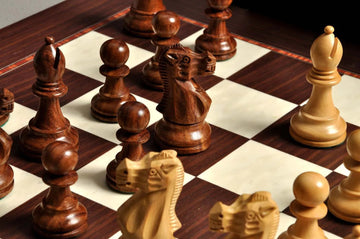 The Wild Knight Series Chess Set, Box, & Board Combination