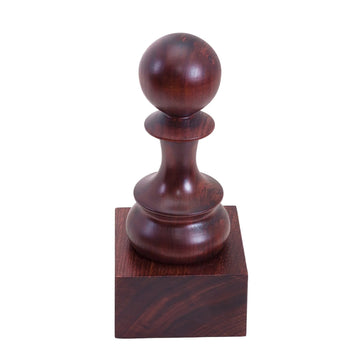 Decorative Wood Chess Piece - Pawn