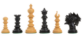 The Savano Series Artisan Wood Chess Pieces - 4.4" King