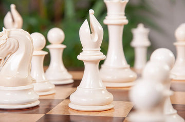 PRE-ORDER - The Mammoth Ivory Collector Series Luxury Chess Pieces - 4.4