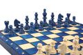 The Blue Magnetic Chess Set