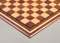 Signature Contemporary V Luxury Chess board - VAVONA BURL / BIRD'S EYE MAPLE - 2.5