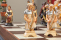 The Pyrenees Series Hand Painted Chess Pieces - From The Val Gardena Collection - 6.3