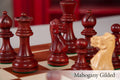 The Library Grandmaster Chess Set, Box, & Board Combination