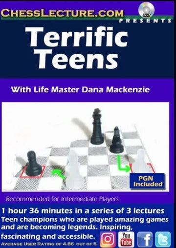 E-DVD Terrific Teens - Chess Lecture - Volume 175