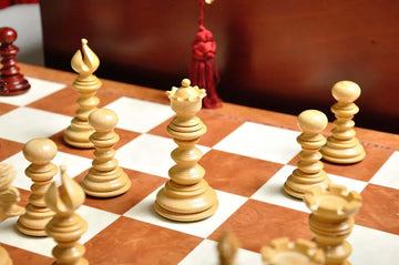 The Savano Series Luxury Wood Chess Set, Box, & Board Combination