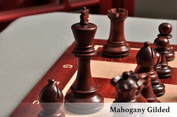 The Grandmaster Series Gilded Chess Pieces - 4.0