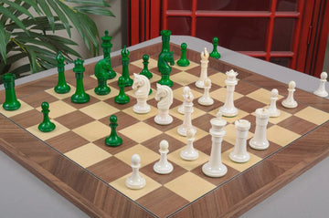 The Monmouth Luxury Bone Chess Pieces - 4.0