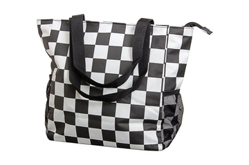 Large Tote Bag - Checkered