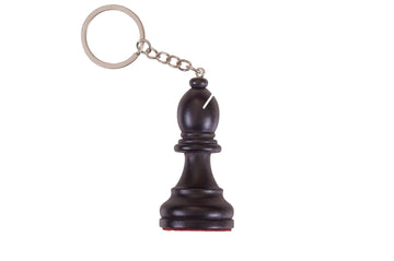 Wooden Chess Pieces Keychain