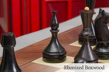The Circa 1961 Baku Series Wood Chess Pieces - 4.2