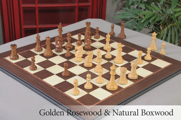 The Fischer Spassky Series Chess Pieces - 3.5