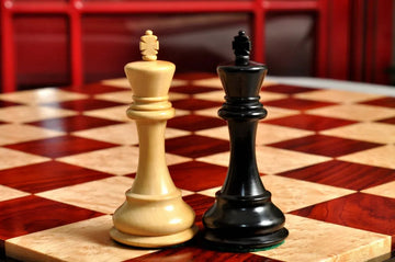 PRE-ORDER - Signature Contemporary III Luxury Chess board - COCOBOLO / BIRD'S EYE MAPLE - 2.5