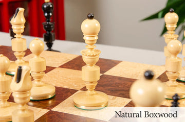 The Camaratta Collection - The Biedermeier Series Luxury Chess Pieces - 4.4