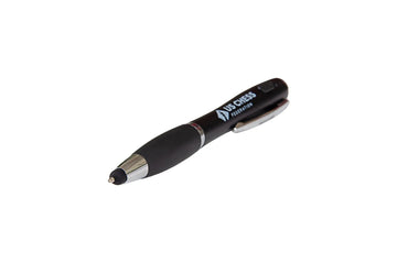 US Chess Federation Black Ballpoint Pen with Light
