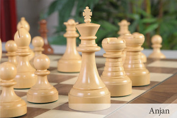 The Mechanics Institute Commemorative Series Chess Pieces - 4.25