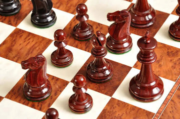 The Reykjavik II Series Prestige Chess Pieces - 3.75