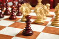 The Savano Series Luxury Wood Chess Set, Box, & Board Combination