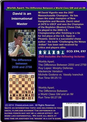 Worlds Apart; The Difference Between a World Class GM and an IM - Chess Lecture - Volume 91