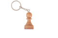 Wooden Chess Pieces Keychain