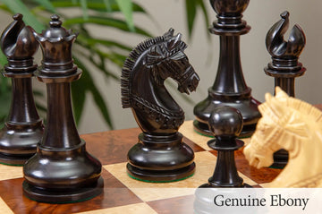 The Lucca Series Artisan Chess Pieces - 4.4