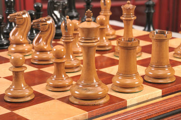 The 1850 Morphy Vintage Series Luxury Chess Pieces - 4.4