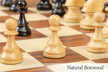 The Glass Eyed Lardy Series Chess Pieces - 3.75