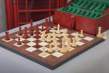 The Capablanca Chess Set, Box, & Board Combination