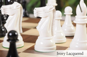 The Reproduction of the Circa 1950s Gallant Knight Series Chess Pieces - 5.0