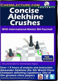 E-DVD Concise Alekhine Crushes - Chess Lecture - Volume 110