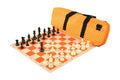 Deluxe Chess Set Combination and Single Weighted Regulation Pieces | Silicone Chess Board | Deluxe Bag