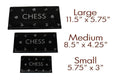 Checkbook Magnetic Travel Chess Set - 11.25