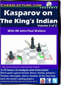 Kasparov on the King's Indian - 2 DVDs - Chess Lecture - Volume 115